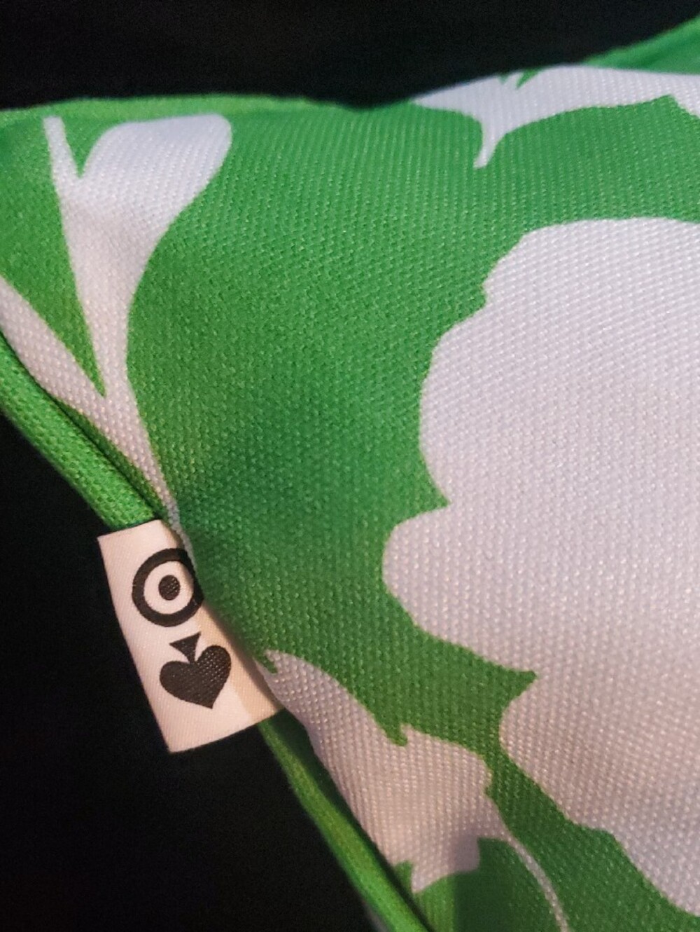 kate spade Green and White Floral Accent Pillow - Picture 3 of 3